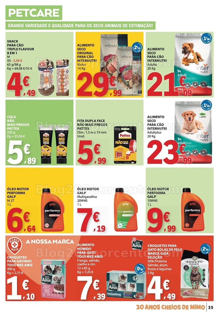 Antevisão Folheto E-LECLERC Promoções de 6 a 12 agosto